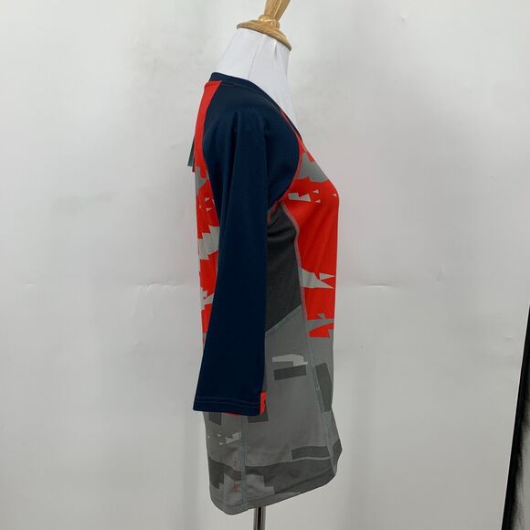 Yeti Beti Jersey Shirt Womens M Medium 3/4 Sleeves Raglan Sunblock Cycling Top - Picture 4 of 16